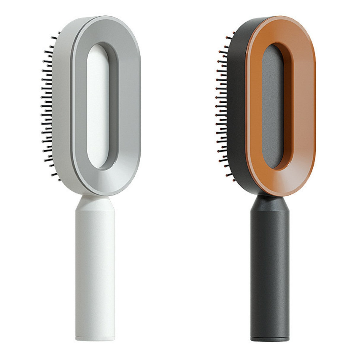 Professional Self-Cleaning Hair Brush - Certified Premium Scalp Massage & Detangling System