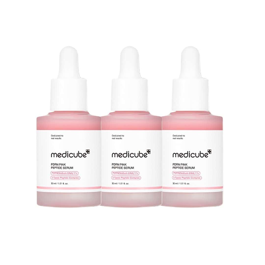 (3 Units) Medicube PDRN Pink Peptide Serum 30 ml