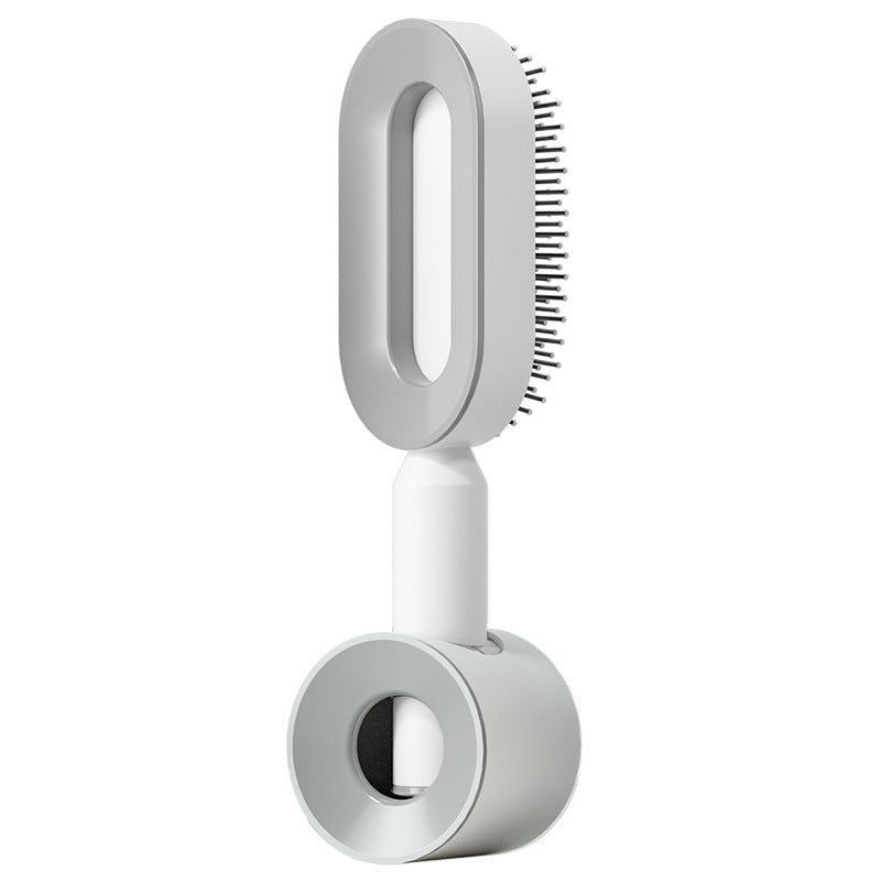 Professional Self-Cleaning Hair Brush - Certified Premium Scalp Massage & Detangling System