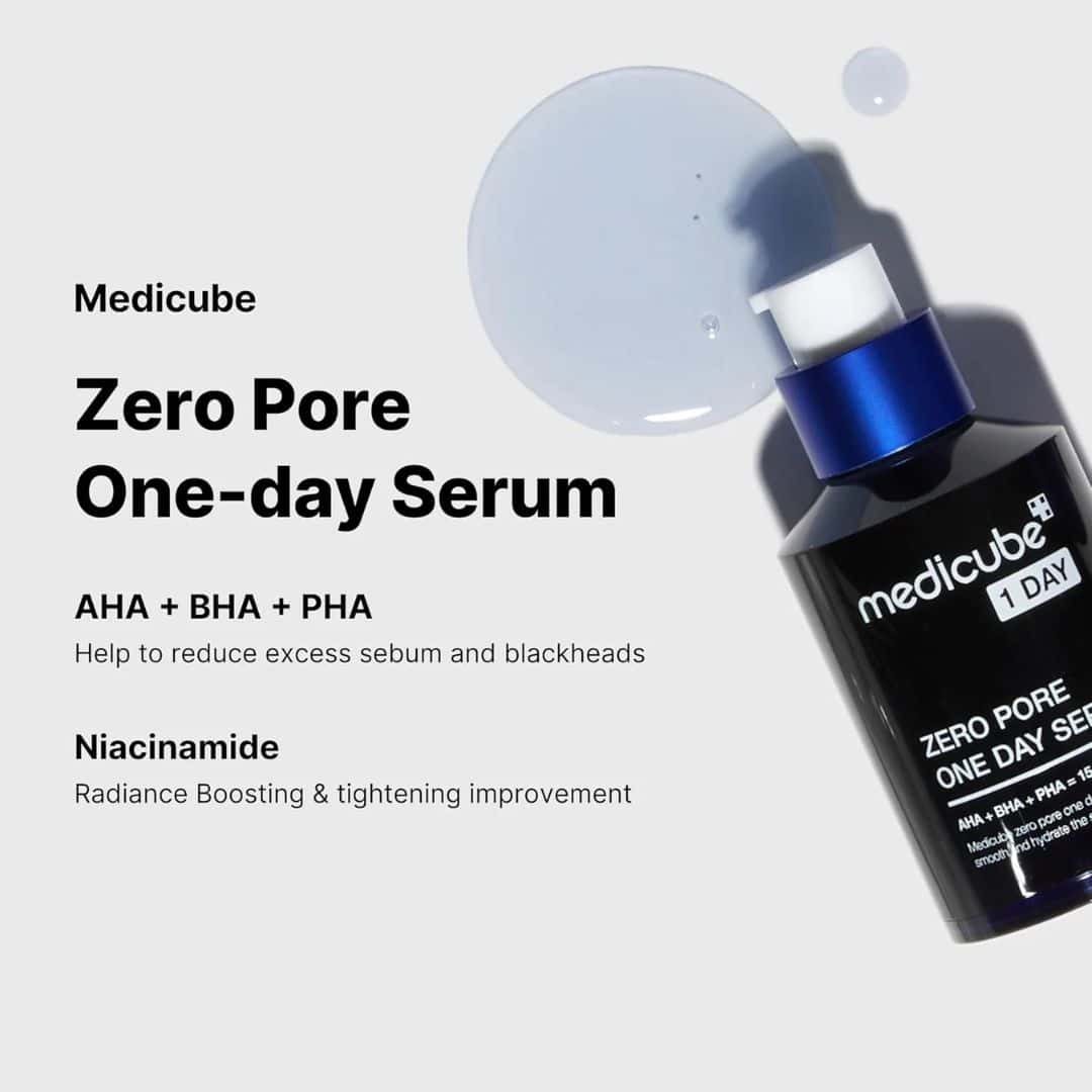 (3 Units) Zero Pore One Day Serum Bundle 30ml