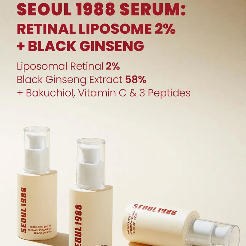 1/2PCS Korean SEOUL 1988 Retinol Face Serum Fade Fine Wrinkle