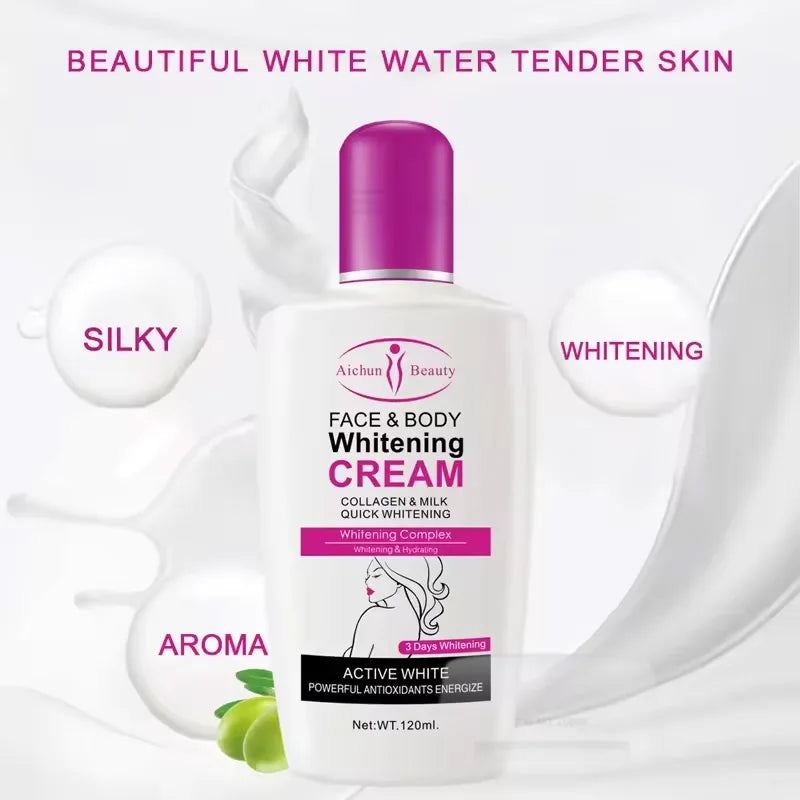 Face Body Bleaching Cream Improve Dark Skin Collagen Face Body Lotion