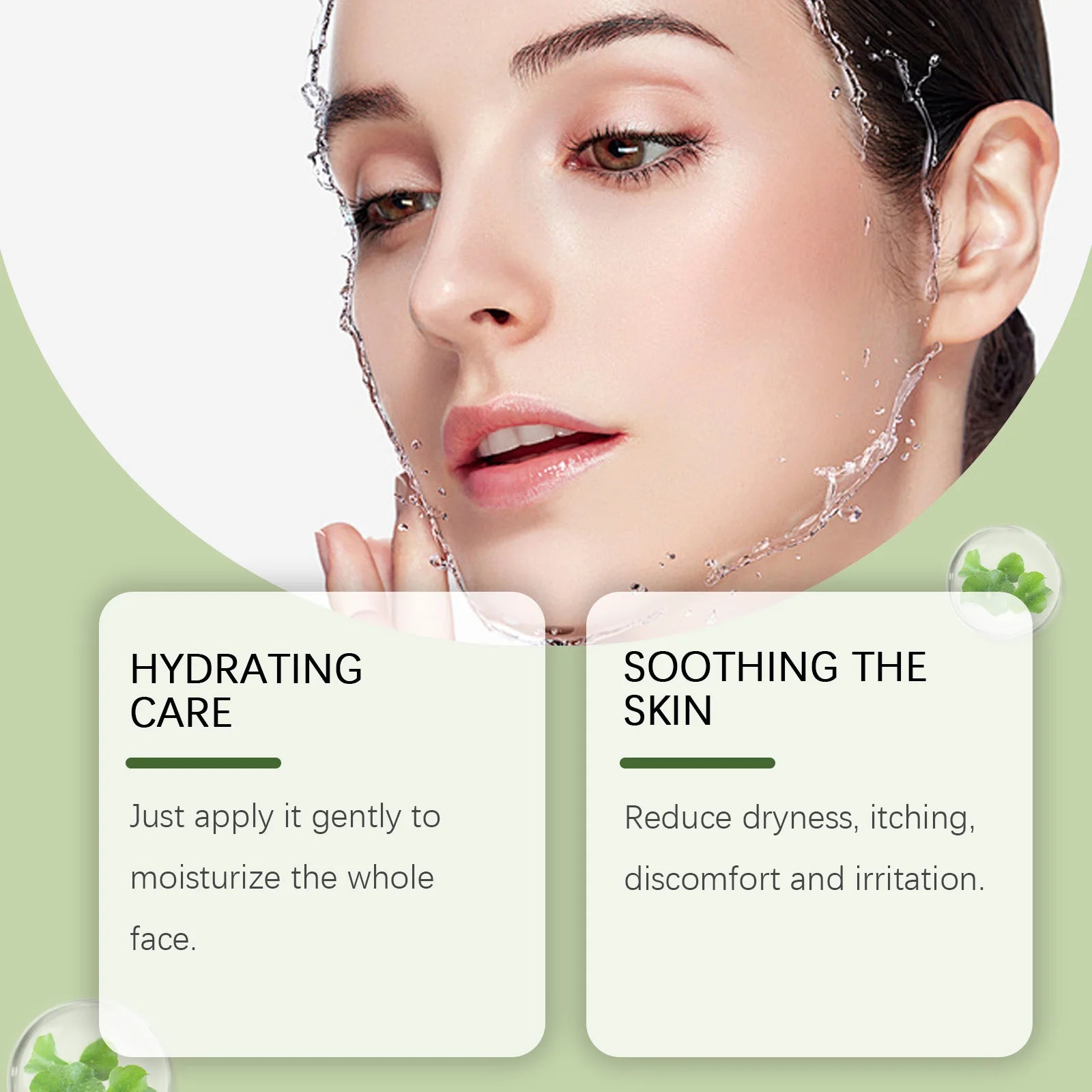 Centella Asiatica Cotton Pads Nourishing Moisturizing Anti Acne