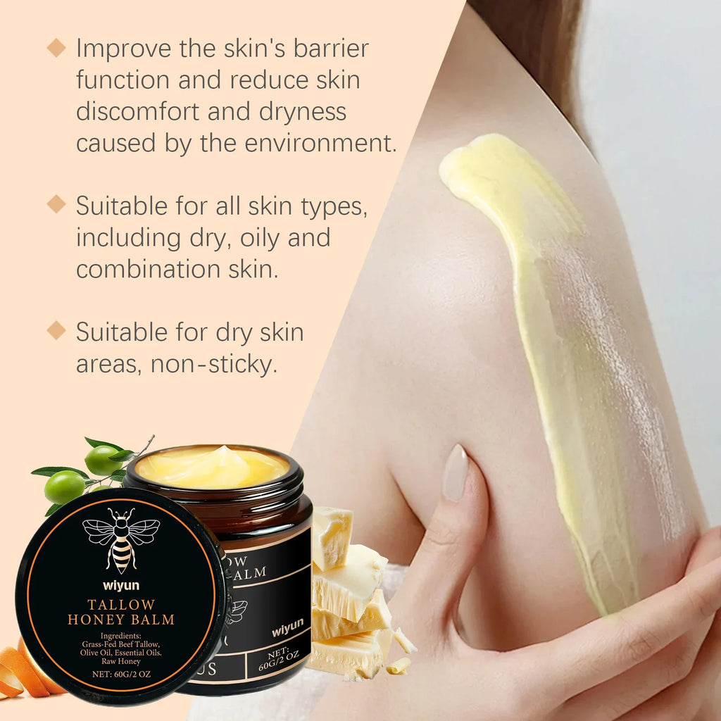 Beef Tallow Face Cream Improves Loose Skin Lasting Moisturizing