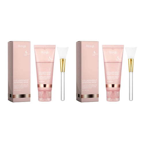 75g Collagen Night Wrapping Peel Off Mask Facial Moisturizing Brighten