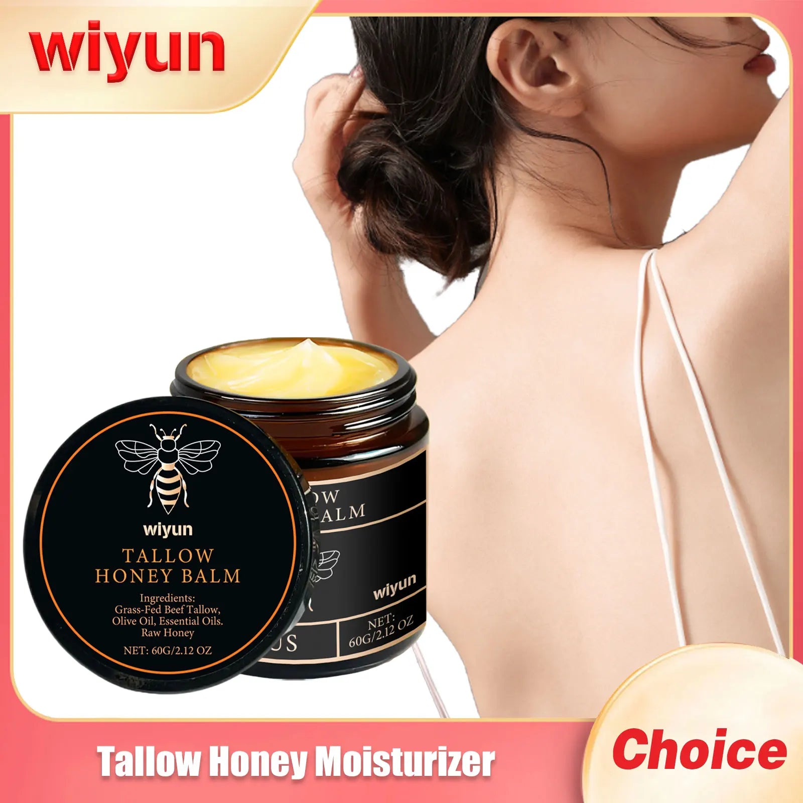 Beef Tallow Face Cream Improves Loose Skin Lasting Moisturizing