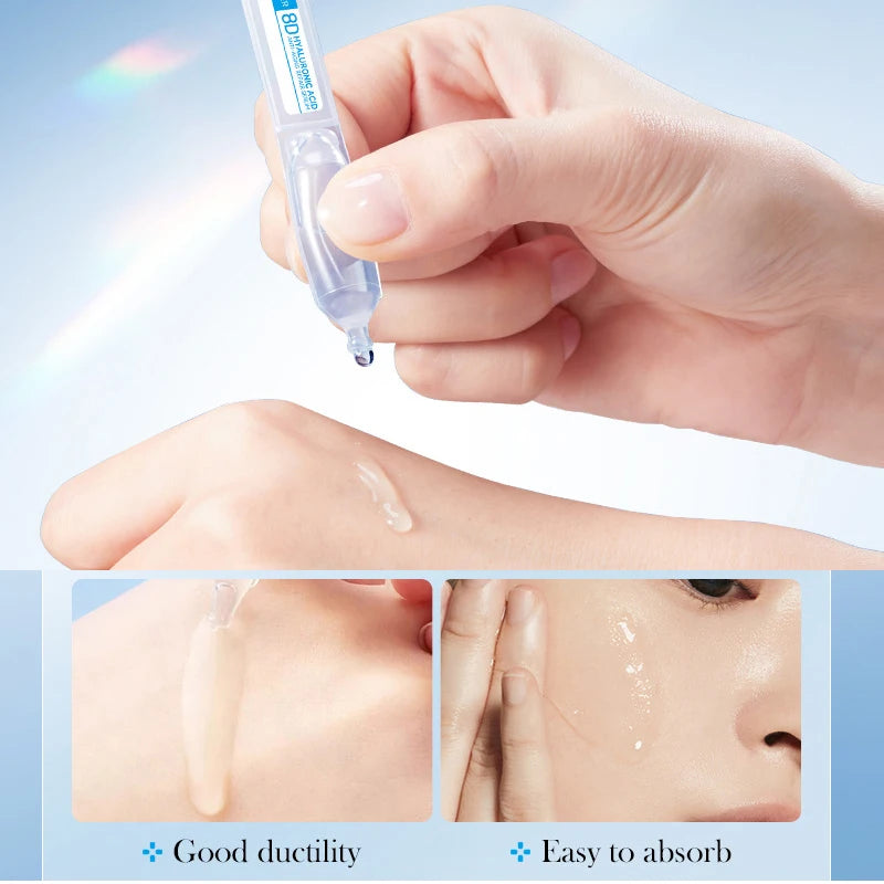 Hyaluronic Acid Face Serum Moist Tender Skin Deep Nourish Fullerenes