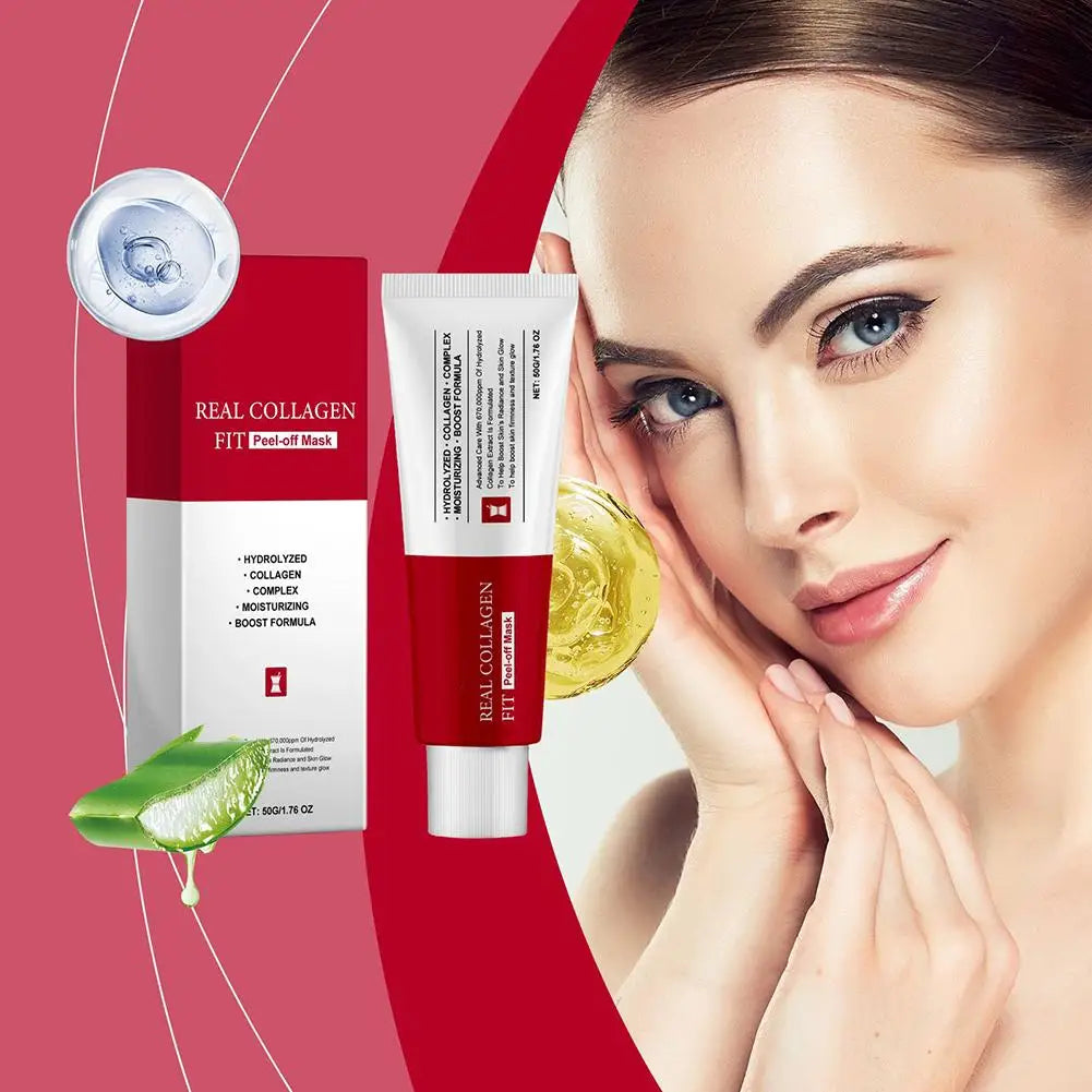 Collagen Peel Off Mask Collagen Overnight Wrapping Mask Hydrating