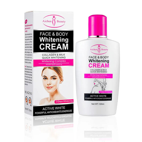 Face Body Bleaching Cream Improve Dark Skin Collagen Face Body Lotion