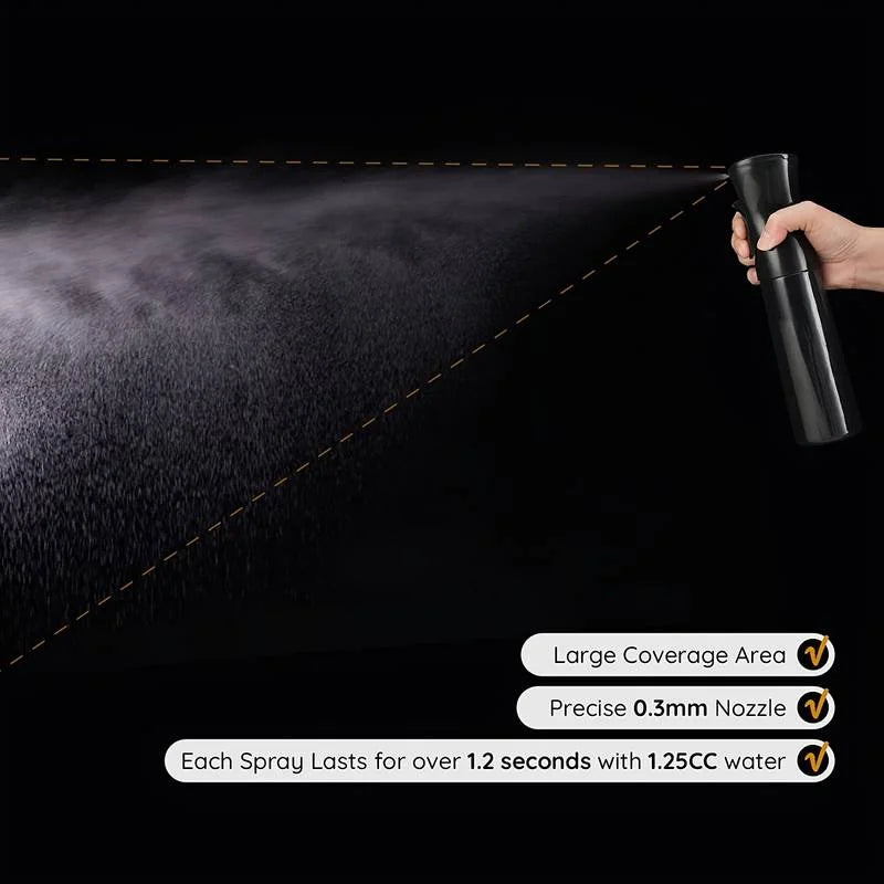 200ml Hairdressing Spray Bottle Barber Hair High Pressure Water Can