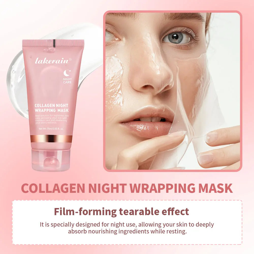 Korean Deep Collagen Mask Peel Off Mask Face Anti Wrinkle Lifting
