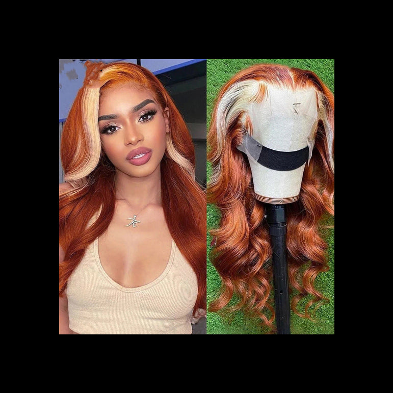 Luminous 4x4 Lace Closure Wig - Platinum Blonde 613 Highlights